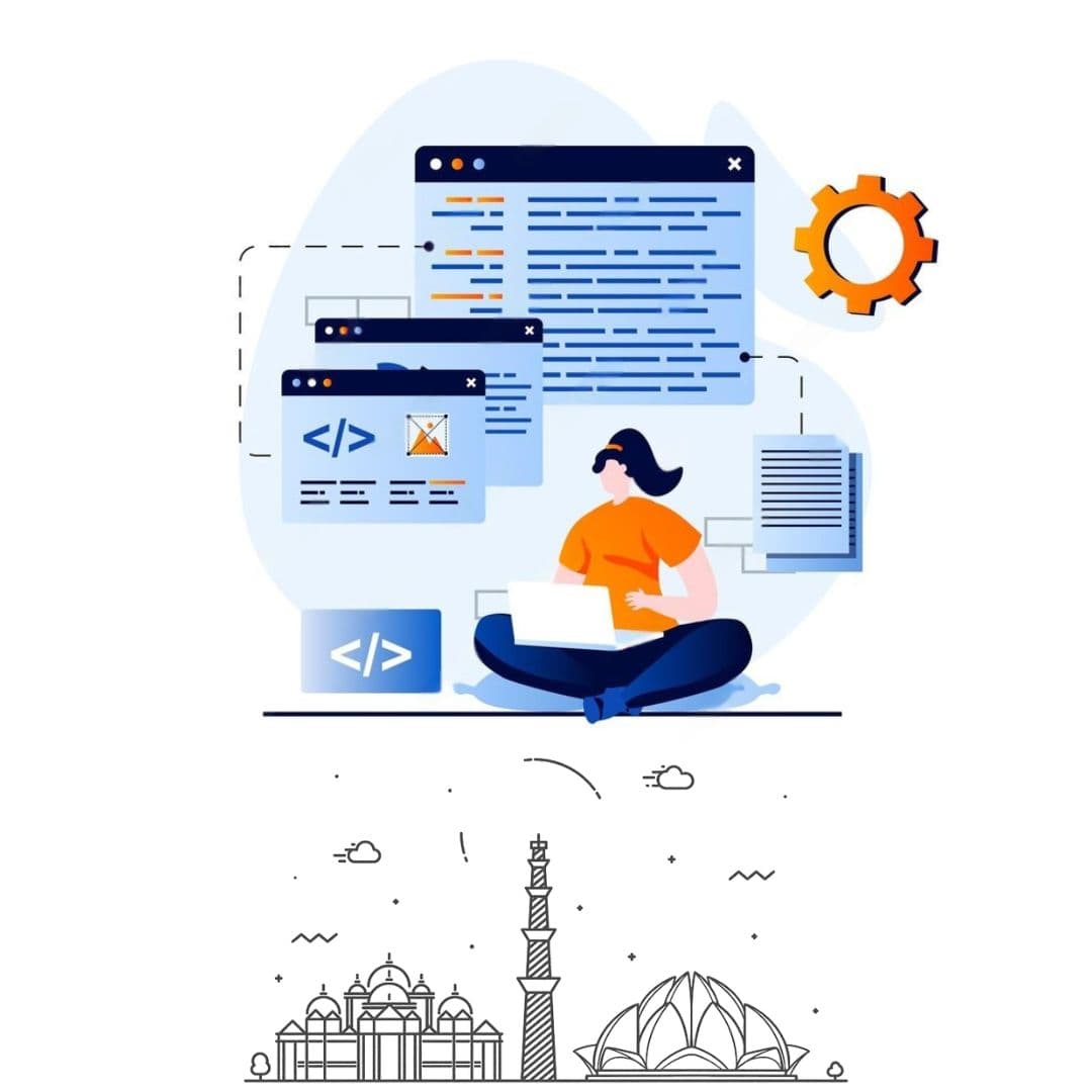 Web development team working on modern website design and development at Laser Web Maker