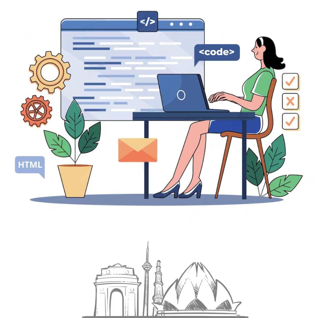 Web development team working on modern website design and development at Laser Web Maker