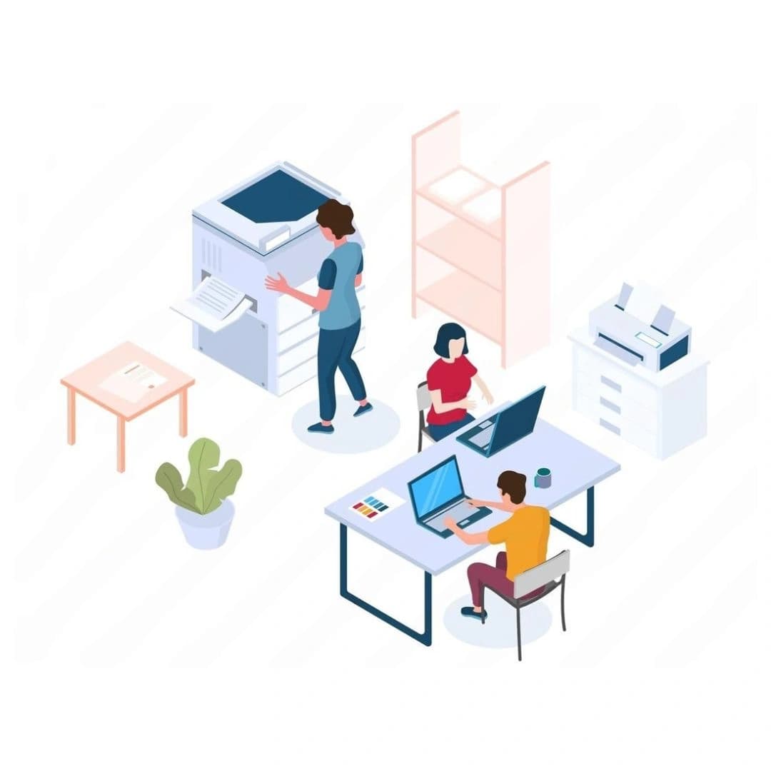 Web development team working on modern website design and development at Laser Web Maker