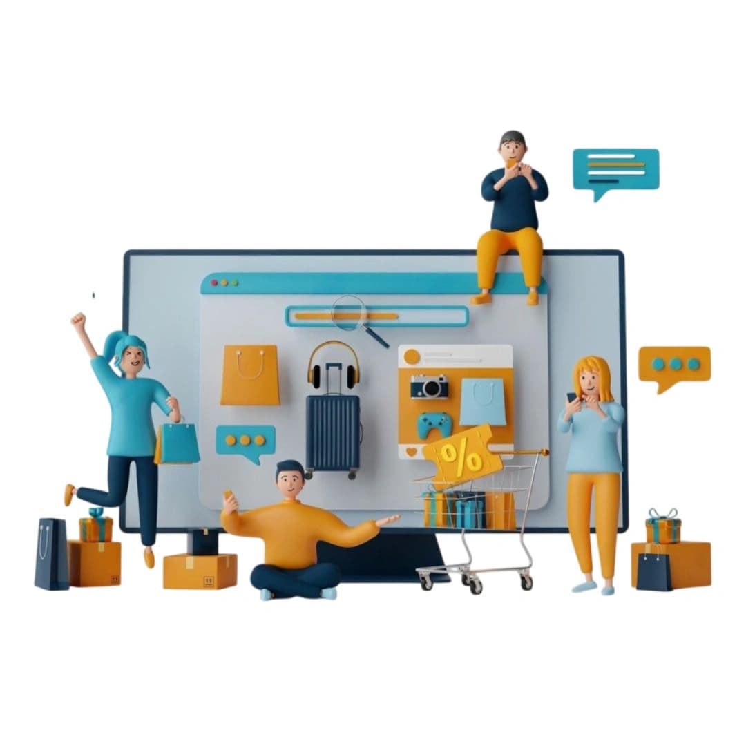 Web development team working on modern website design and development at Laser Web Maker