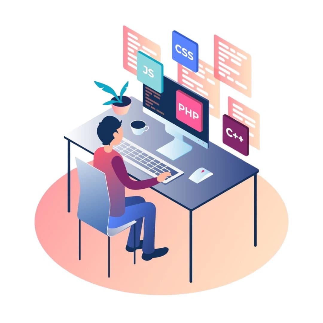 Laser Web Maker - Professional PHP Web Development Services Web development team working on modern website design and development at Laser Web Maker